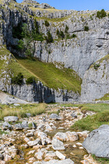 river in the mountains