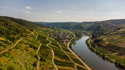 Burg, vallée de la Moselle