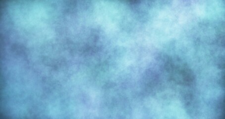 Abstract blue background. Light shades, association with space, sky and light. Minimal style.