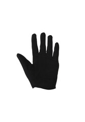 Sports glove made of leather and synthetic material. Isolate on a white background.