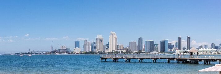 San Diego skyline daytime