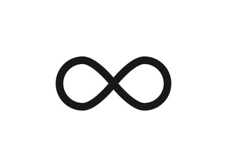 Infinity symbol icons vector illustration. Unlimited, limitless symbol, sign. Infinity icon.