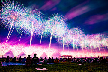 長岡大花火大会2022年-復興祈願花火フェニックス