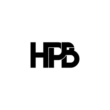 hpb letter original monogram logo design