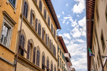 Sights and architecture of Florence Italy