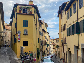 Obraz premium Streets and countryside views of Florence Italy