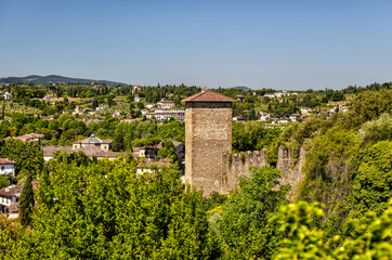 Sights and architecture of Florence Italy