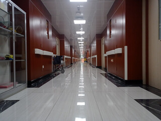 corridor in a hotel