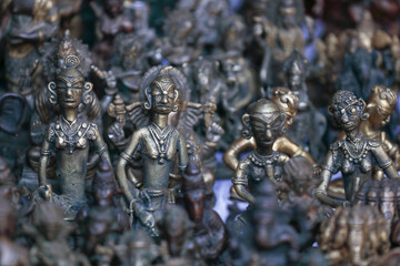 Indian Dhokra style beautiful statue 