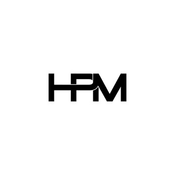 hpm letter original monogram logo design