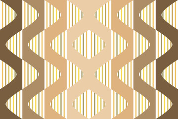 Square silk scarf design with abstract geometric pattern. Handkerchief, fabric pattern, pastel fabric pattern.