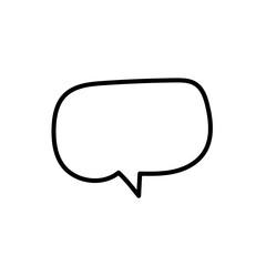 Naklejka premium speech bubble