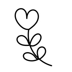 heart flower