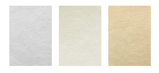 Set of paper background texture. in A4 size for design work cover book presentation. brochure...