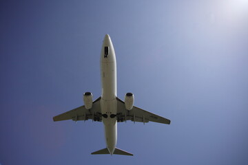 飛び立つ飛行機