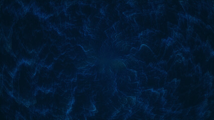 Abstract Terrain Digital Mountain Particle Technology Network Dot Background