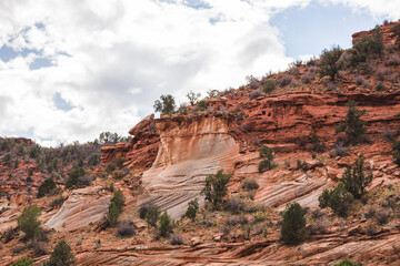 Red rock in high desert