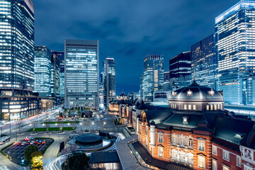 東京駅近辺の風景