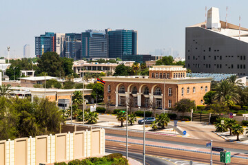 Abu Dhabi, UAE - 05.06.2022 - Embassy of republic of Armenia. City
