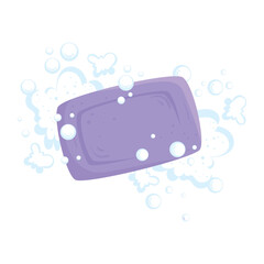 purple soap bar