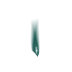 Isolated transparent abstract motion blur color streak.