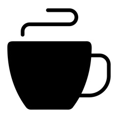coffee break glyph icon