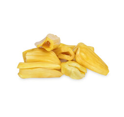 Ripe Jackfruit isolated on transparent background (.PNG)