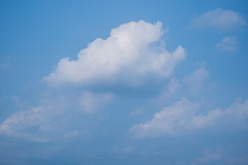 blue sky with clouds