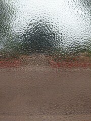 Background of raindrops on a window. 
