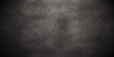Obraz premium Chalk board on blackboard marble and Dark Black stone concrete backdrop grunge texture background anthracite panorama. Panorama dark grey black slate background or texture.