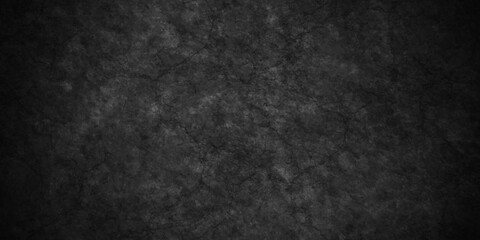 Chalk board on blackboard marble and Dark Black stone concrete backdrop grunge texture background anthracite panorama. Panorama dark grey black slate background or texture.