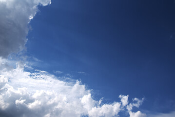 空と雲が作り出す景色