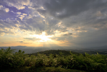 空と雲が作り出す景色