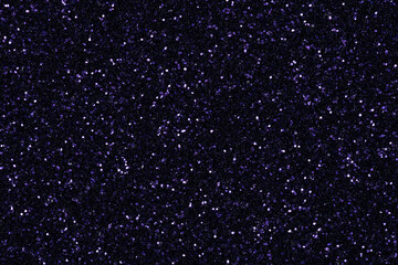 Dark black monochrome handmade glitter texture background, sparkling shiny wrapping paper for Christmas holiday seasonal wallpaper decoration, greeting and winter Christmas design element.