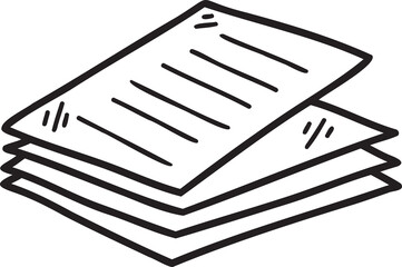 business icon illustration on transparent background