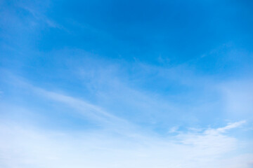 Blue sky background clear sky clouds.