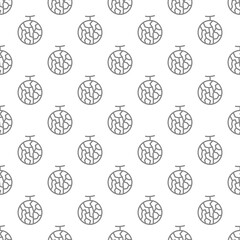 Cantaloup seamless pattern background .