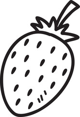 Summer illustration on transparent background