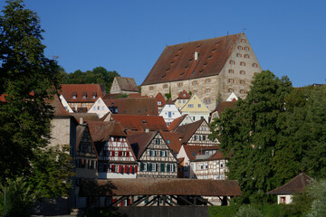 Roter Steg in Schwäbisch Hall