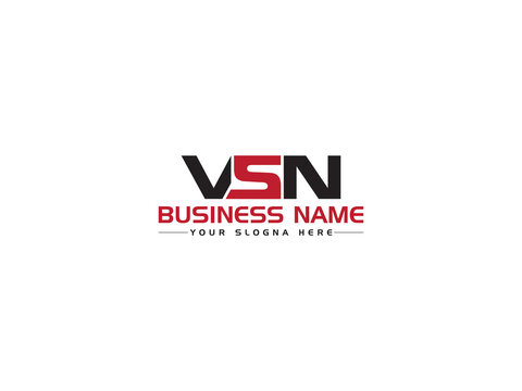 VSN Logo Letter Vector Icon, Creative VS vsn Logo Icon Design For Company