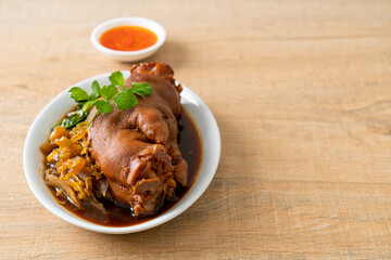 Stewed Pork Knuckle or Stewed Pork Leg