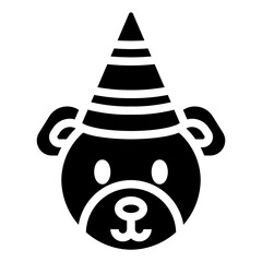 TEDDY TOYS glyph icon