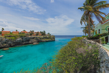 Obraz premium Playa Lagun on Curacao