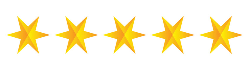 Obraz premium six stars illustration of an figure