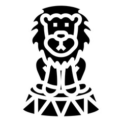 LION glyph icon