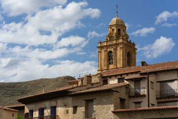 Fototapeta na wymiar Mirambel, pueblo de Teruel