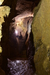 Jaskinia na Kadzielni, Kielce, podziemia, trasa turystyczna