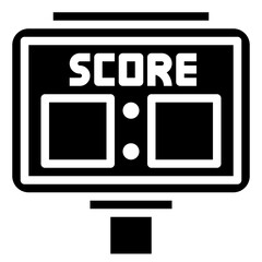 SCORE glyph icon