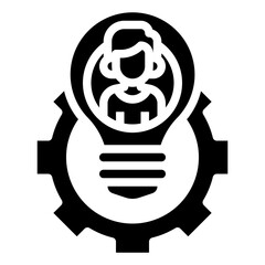 TALENT MANAGEMENT glyph icon