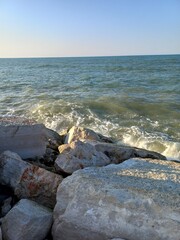 sea and rocks